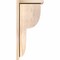 Ekena Millwork Crestline Smooth Corbel w/Backplate, Douglas Fir, 5 1/2"W x 10"D x 22"H COR06X10X22CRE01SDF - alternate 2